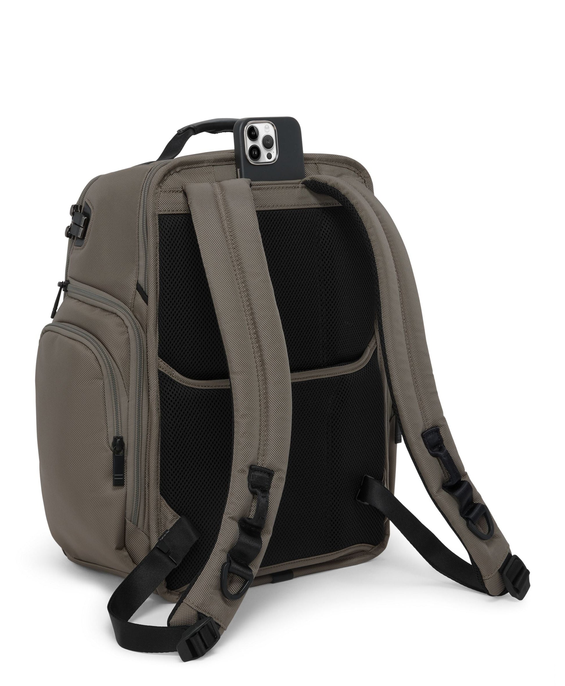Tumi Backpacks Grey Alloy Tumi Alpha TUMI Brief Pack - Grey Alloy