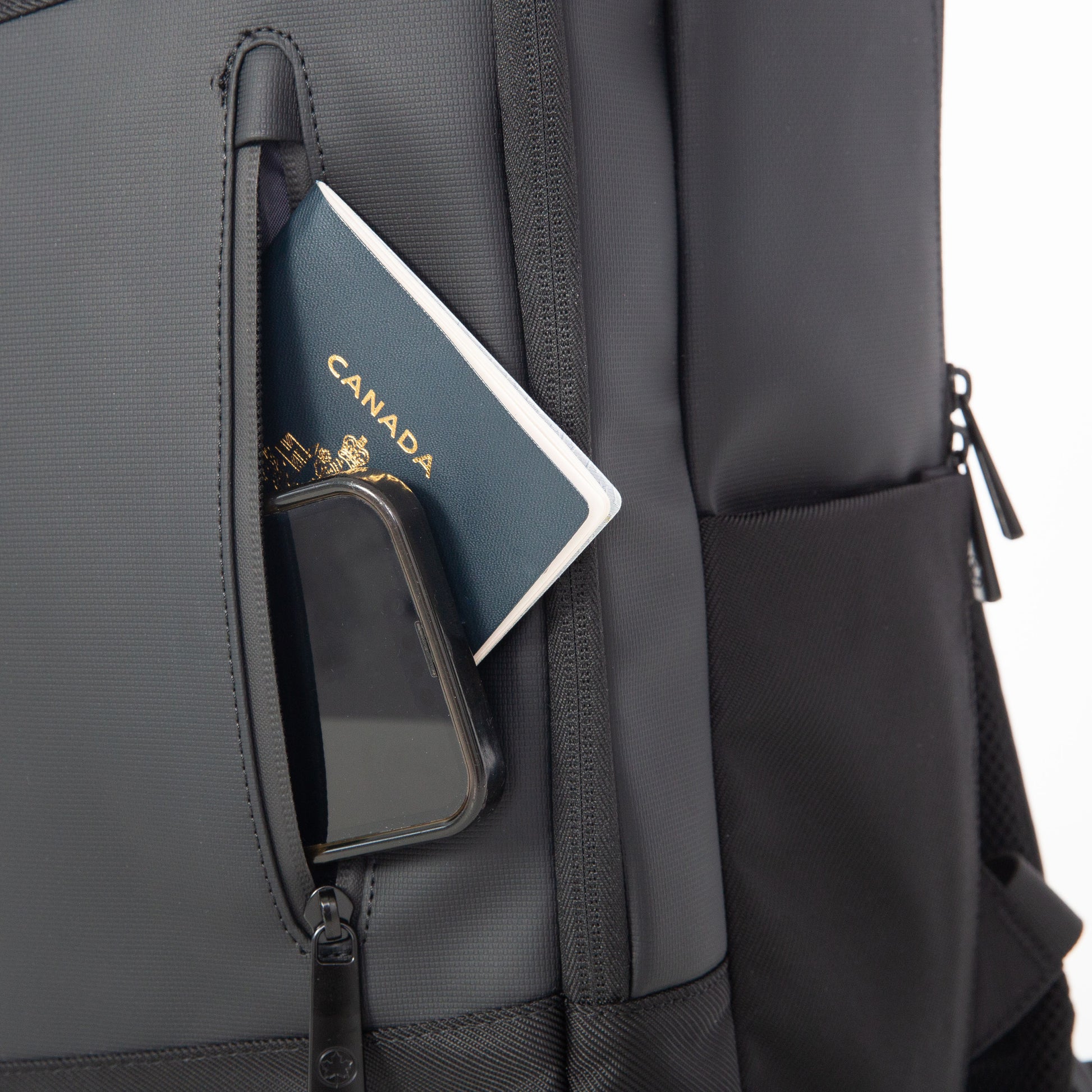 Air Canada Backpacks Black Air Canada Maple Leaf Business Backpack