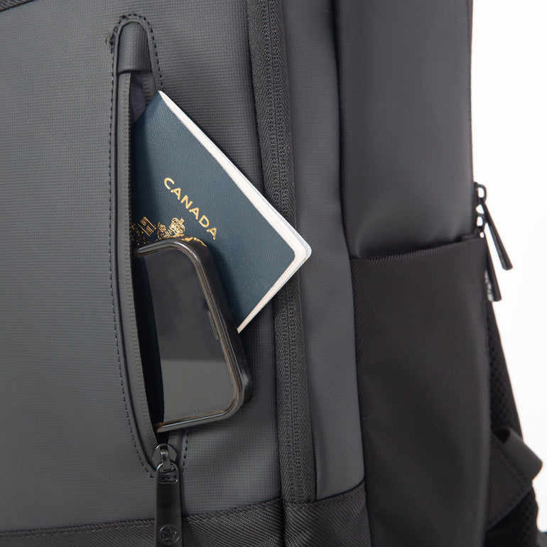 Air Canada Backpacks Black Air Canada Maple Leaf Business Backpack
