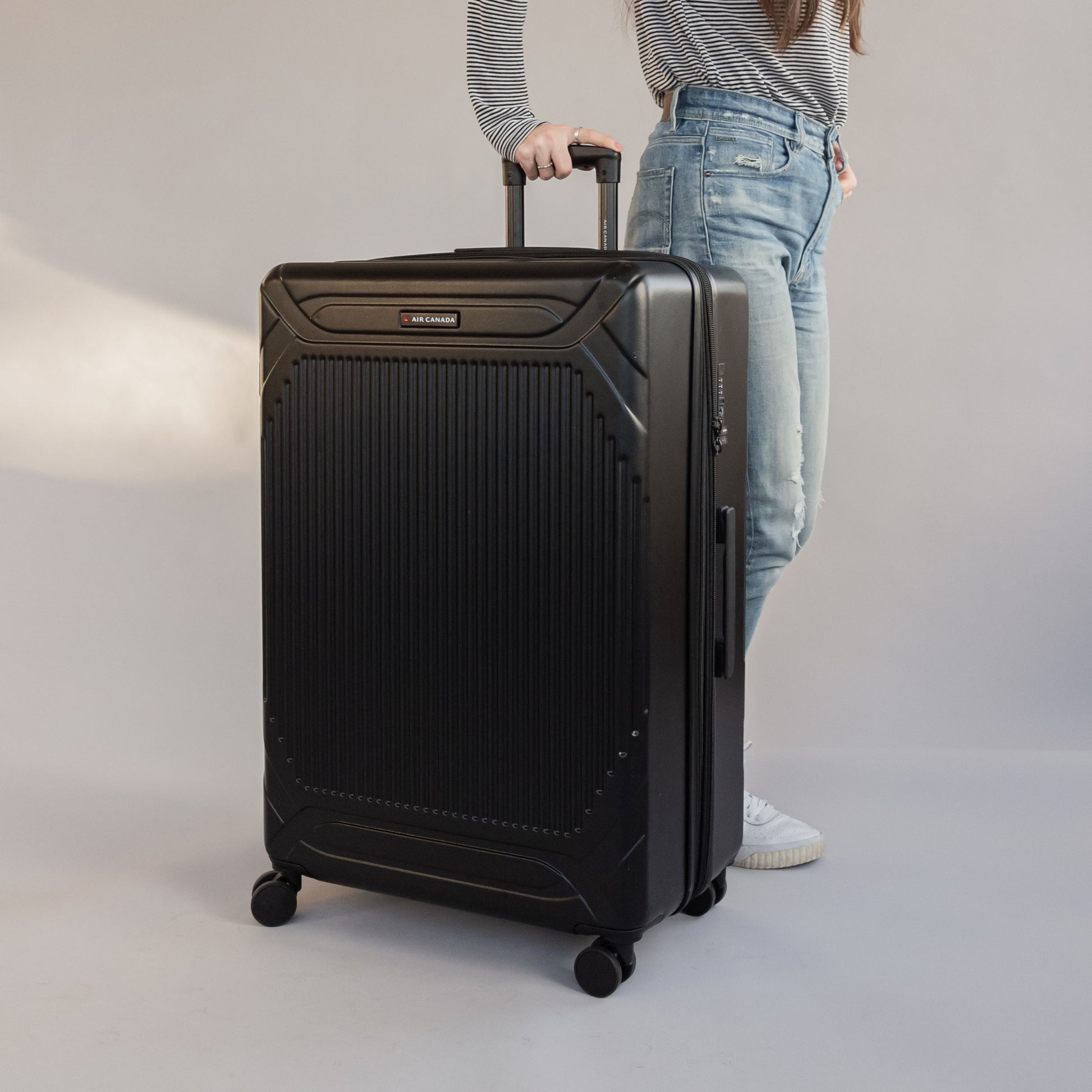 Air Canada Luggage Air Canada Milan 3 Piece Hardside Expandable Luggage Set