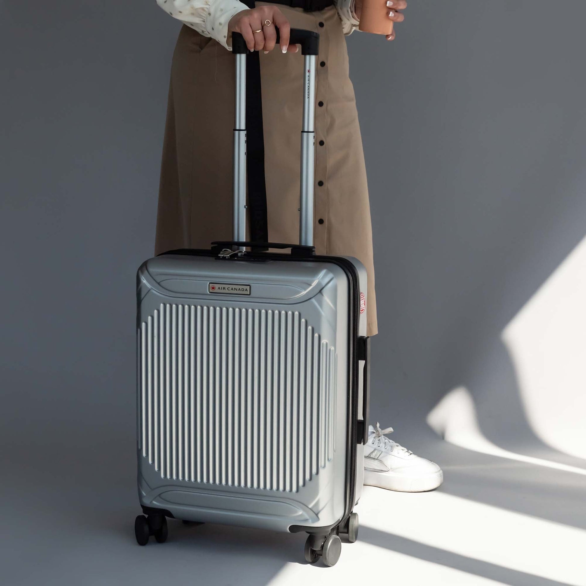 Air Canada Luggage Air Canada Milan Carry-On Hardside Expandable Luggage