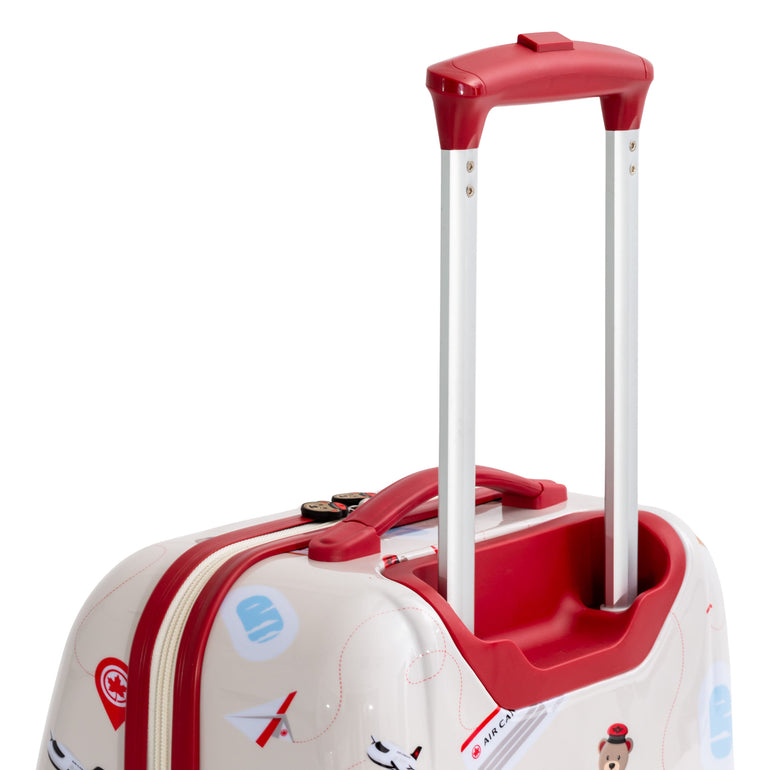 Air Canada Luggage Beige Air Canada Junior Collection 3-Piece Carry-On Luggage Set