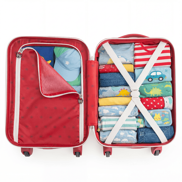 Air Canada Luggage Beige Air Canada Junior Collection 3-Piece Carry-On Luggage Set
