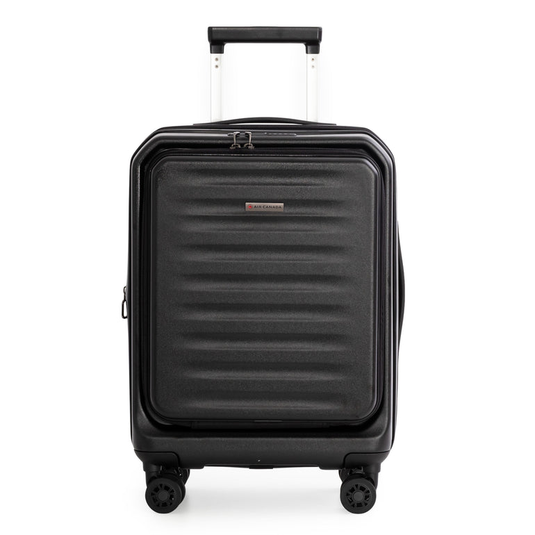 Air Canada Luggage Black Air Canada Clairmont Expandable Carry-On Luggage