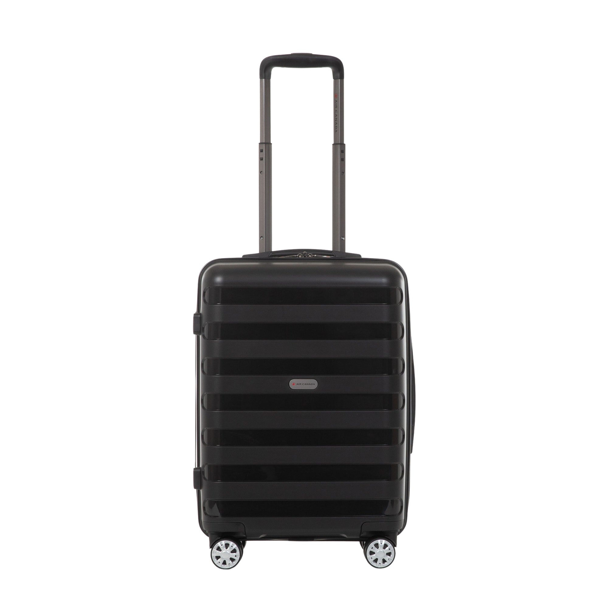 Air Canada Luggage Black Air Canada Eerie Expandable Hardside Carry-On Luggage