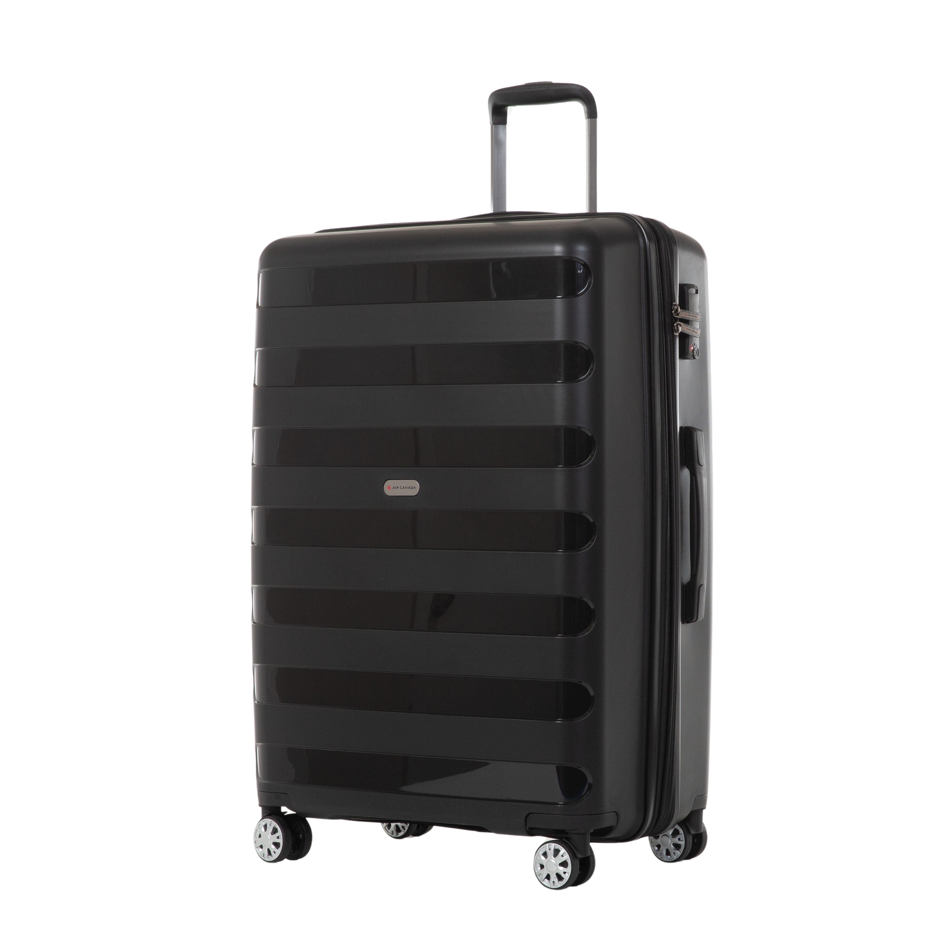 Air Canada Luggage Black Air Canada Eerie Hardside Large Expandable Luggage