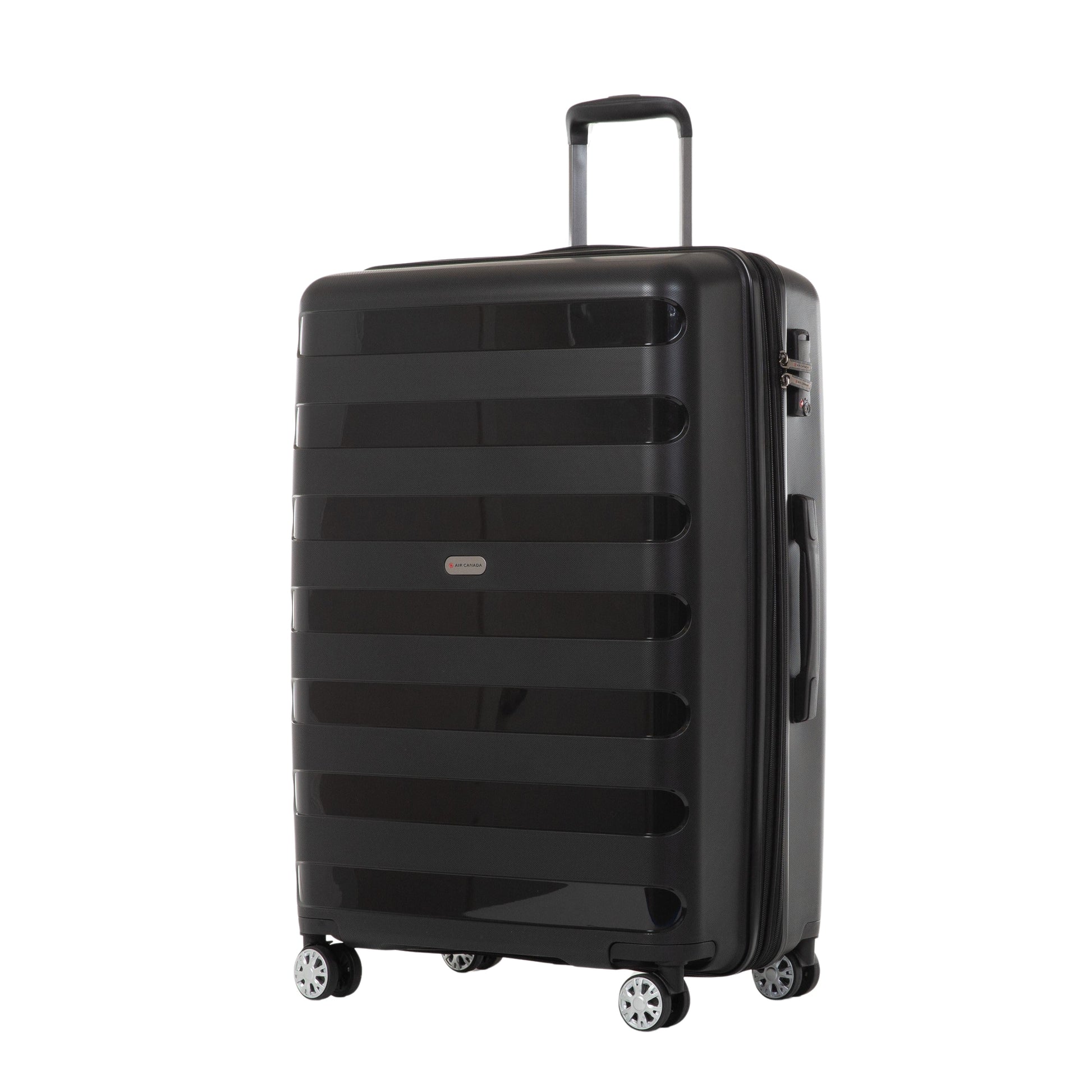 Air Canada Luggage Black Air Canada Eerie Hardside Large Expandable Luggage