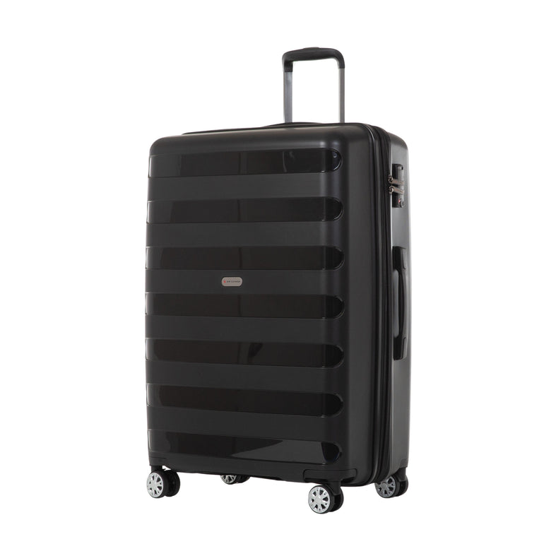 Air Canada Luggage Black Air Canada Eerie Hardside Large Expandable Luggage