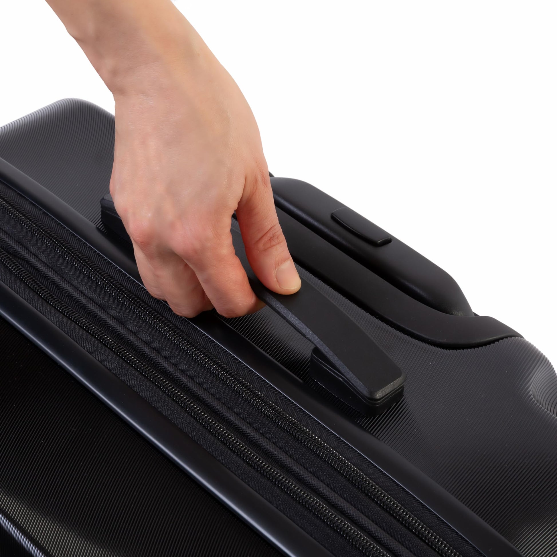 Air Canada Luggage Black Air Canada Escape Hardside 3-Piece Luggage Set