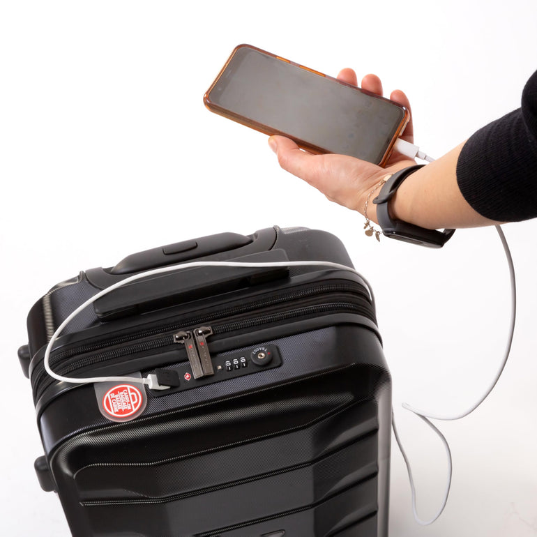Air Canada Luggage Black Air Canada Escape Hardside 3-Piece Luggage Set