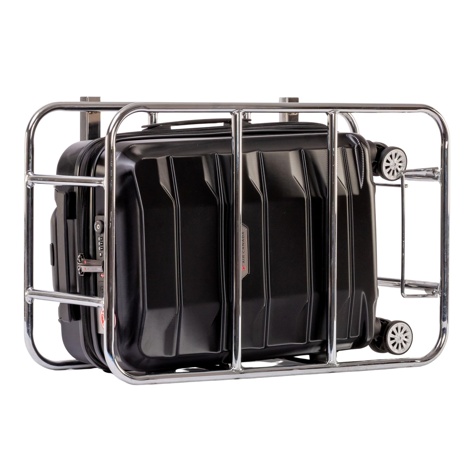 Air Canada Luggage Black Air Canada Escape Hardside 3-Piece Luggage Set