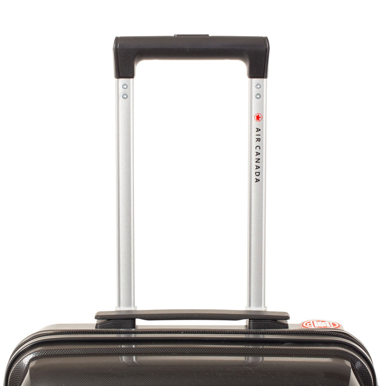 Air Canada Luggage Black Air Canada Optimum Hardside 3 Piece Luggage Set