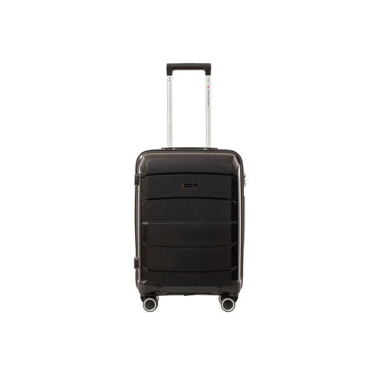 Air Canada Luggage Black Air Canada Optimum Hardside 3 Piece Luggage Set