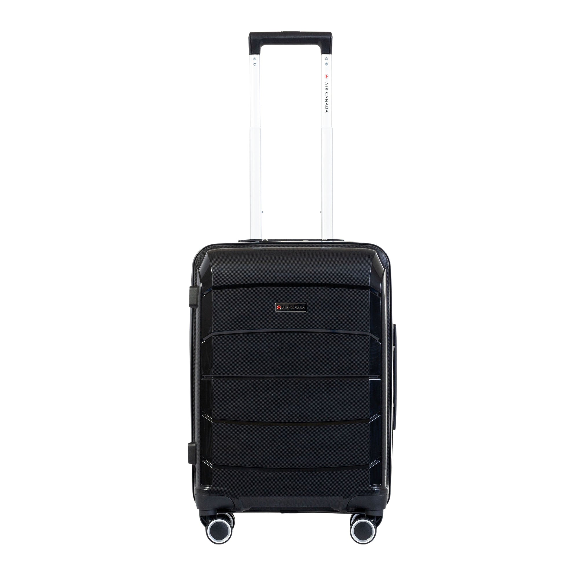 Air Canada Luggage Black Air Canada Optimum Hardside Carry-On Luggage