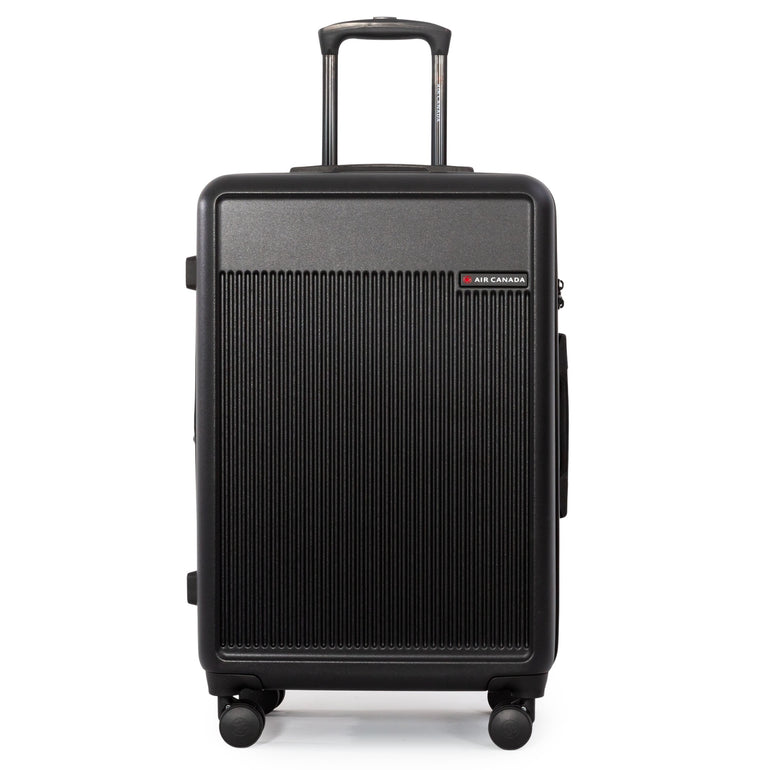 Air Canada Luggage Black Air Canada True North Expandable Spinner Medium Luggage