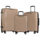Air Canada Luggage Champagne Air Canada Jasper Hardside 3-Piece Luggage Set