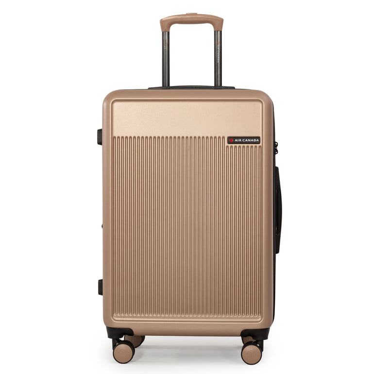 Air Canada Luggage Champagne Air Canada True North Expandable Spinner Medium Luggage