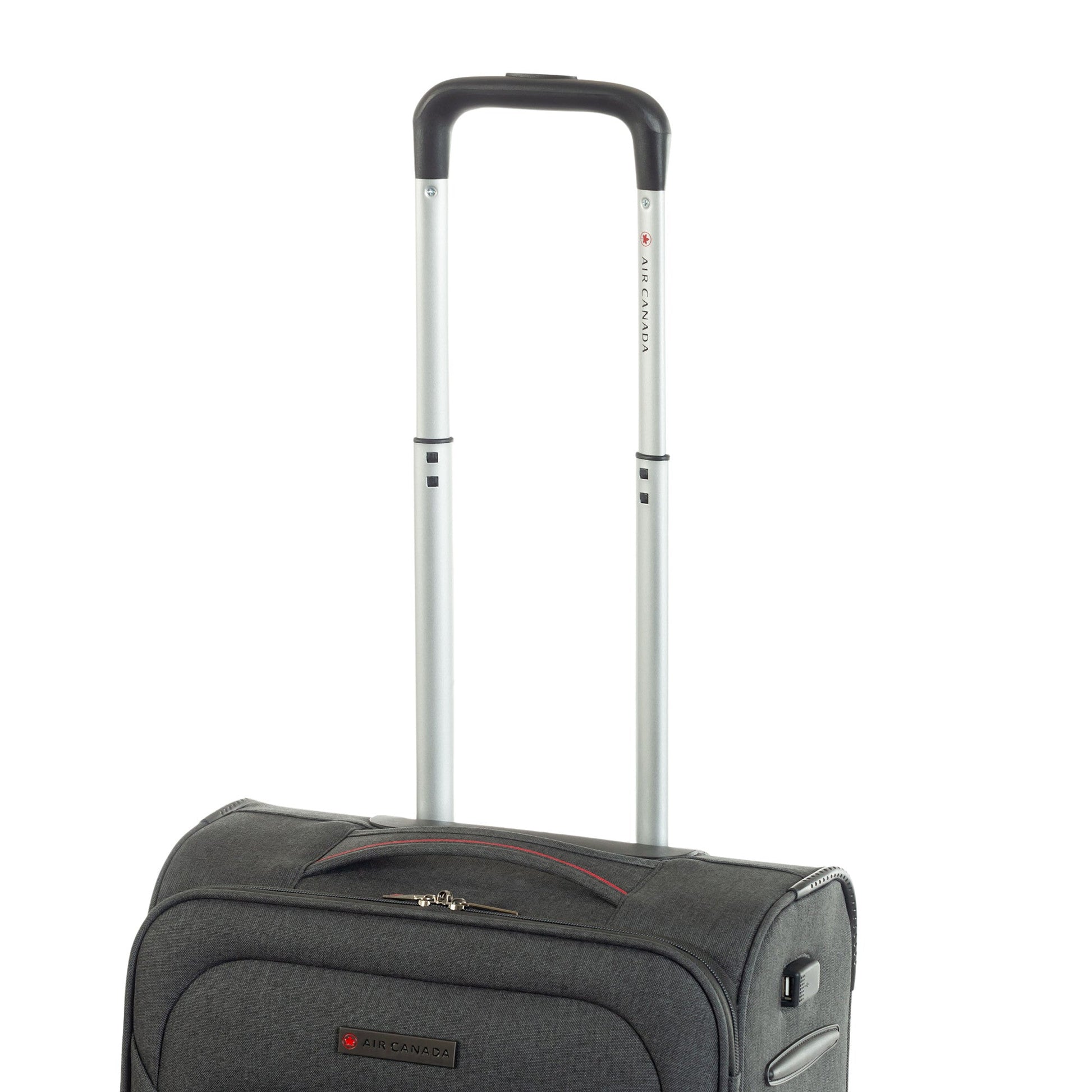 Air Canada Luggage Charcoal Air Canada Belmont 2-Piece Set - Carry-On & Tote