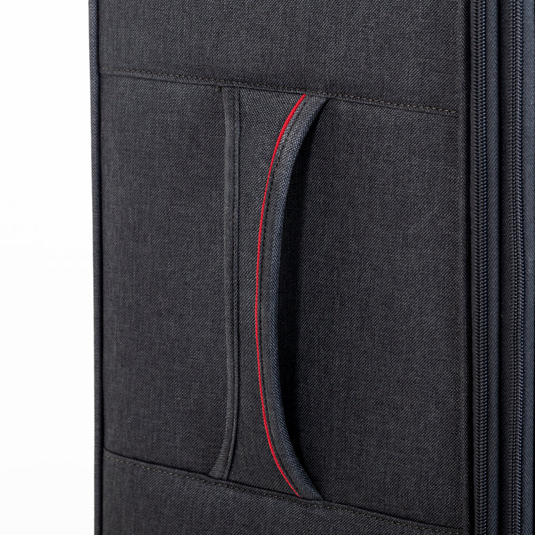 Air Canada Luggage Charcoal Air Canada Belmont 3-Piece Spinner Luggage Set