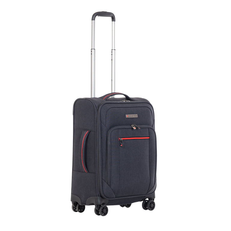 Air Canada Luggage Charcoal Air Canada Belmont 3-Piece Spinner Luggage Set