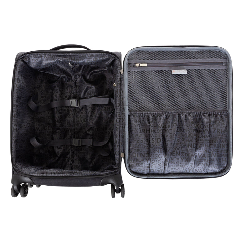 Air Canada Luggage Charcoal Air Canada Belmont Carry-On Luggage