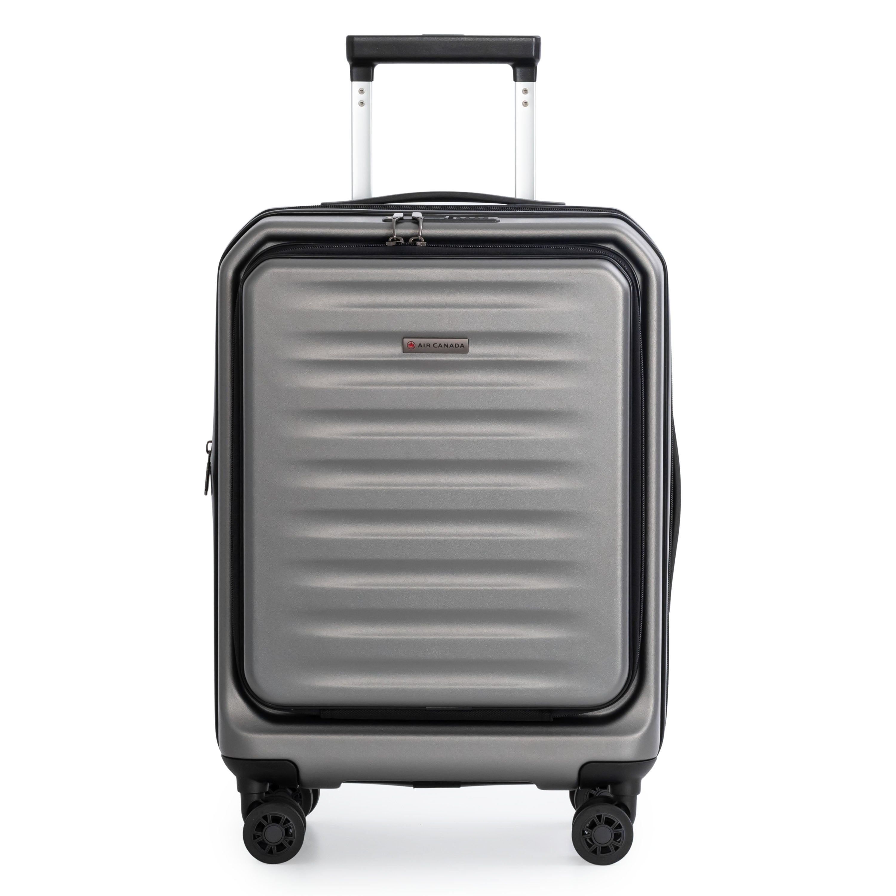 Air Canada Luggage Grey Air Canada Clairmont Expandable Carry-On Luggage