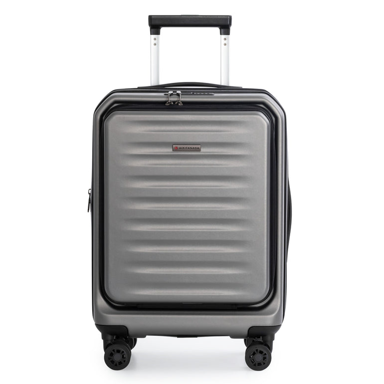 Air Canada Luggage Grey Air Canada Clairmont Expandable Carry-On Luggage