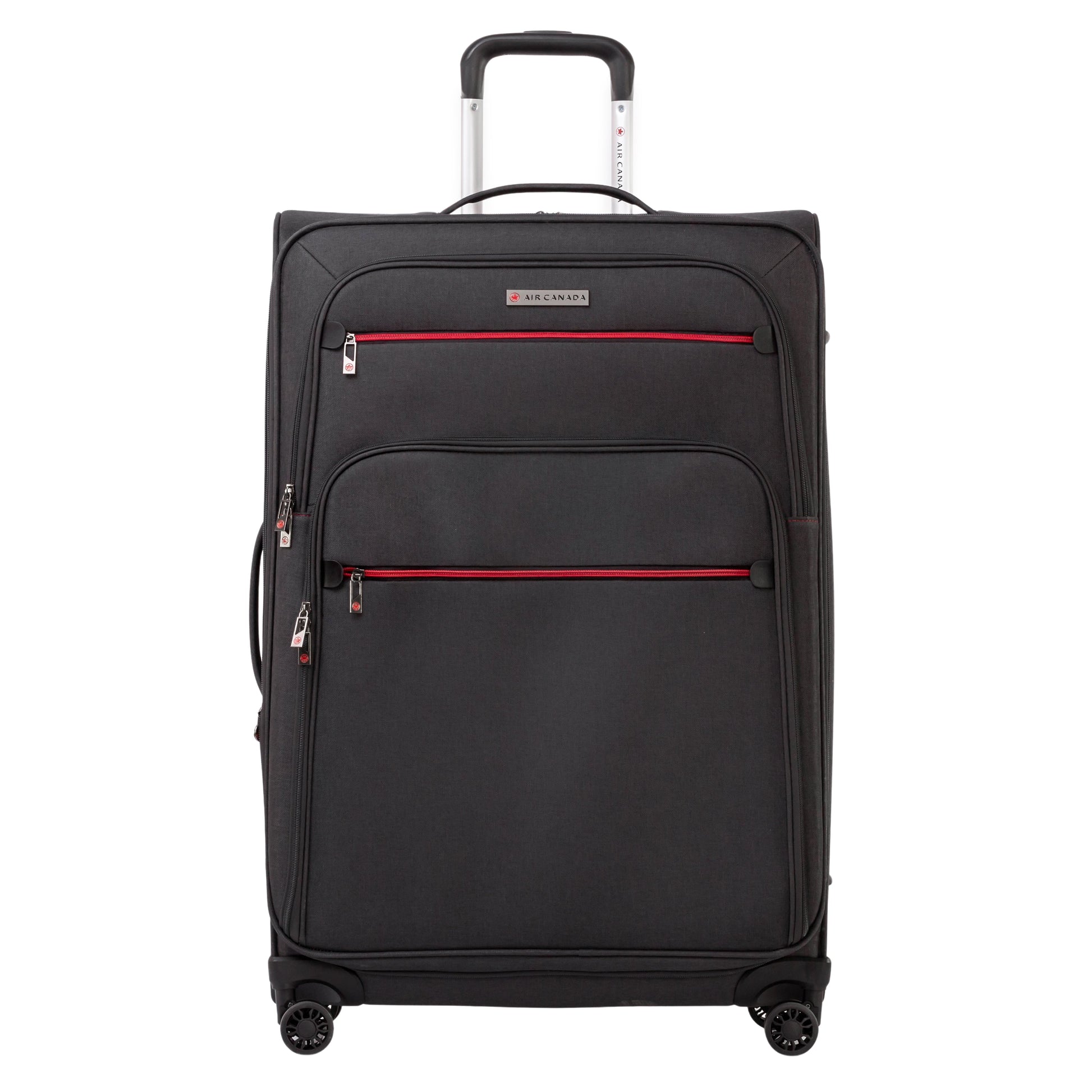 Air Canada Luggage Grey Air Canada Indigo Lite 3 piece Expandable Spinner Luggage Set