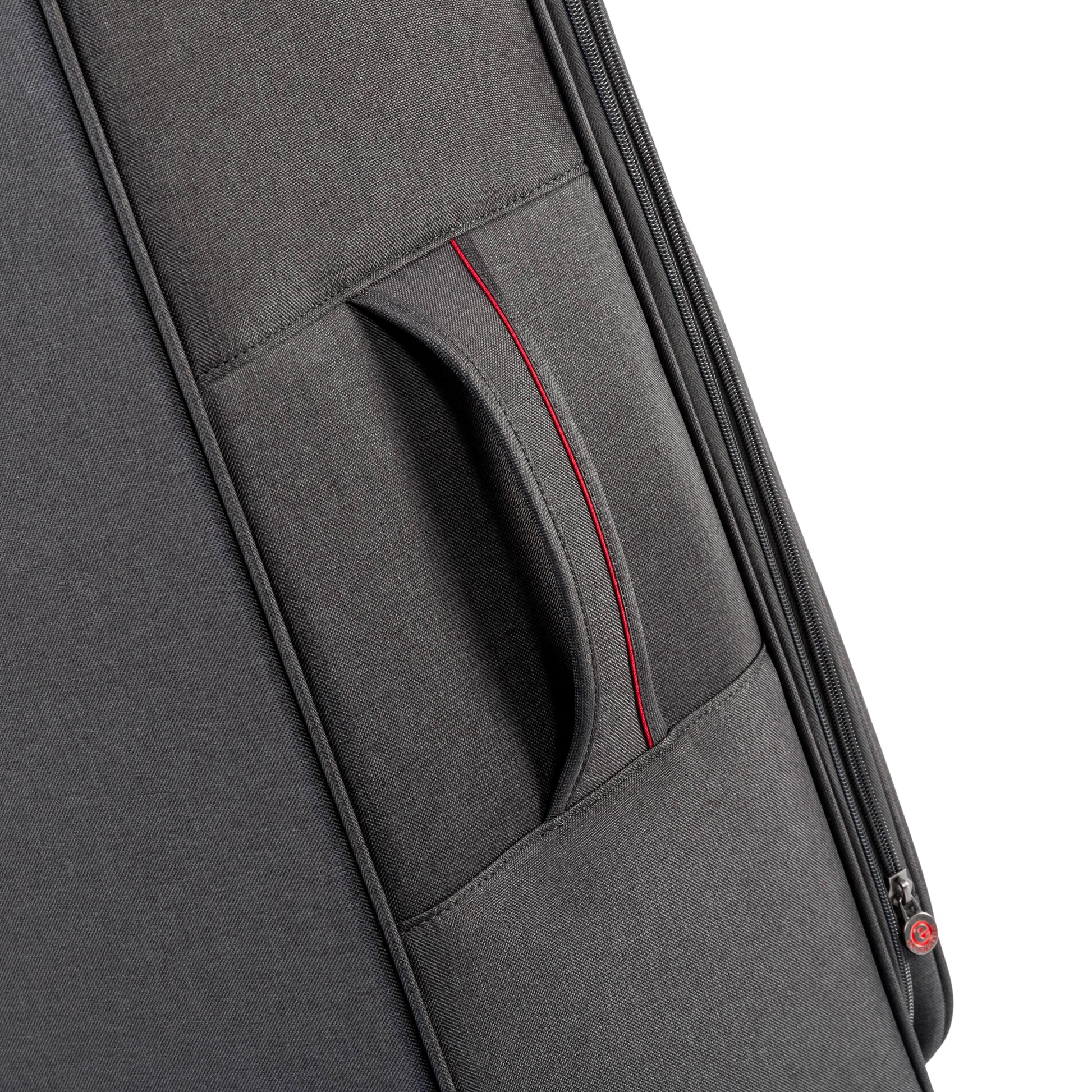 Air Canada Luggage Grey Air Canada Indigo Lite 3 piece Expandable Spinner Luggage Set