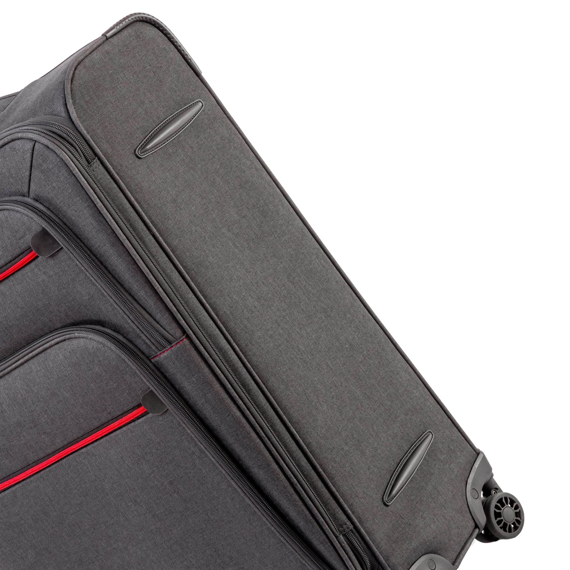 Air Canada Luggage Grey Air Canada Indigo Lite 3 piece Expandable Spinner Luggage Set