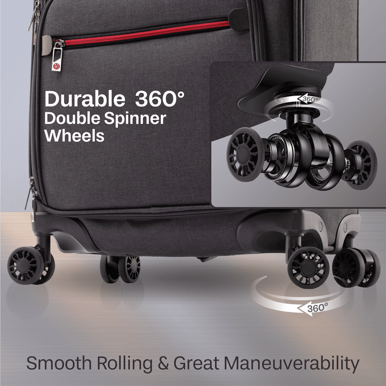Air Canada Luggage Grey Air Canada Indigo Lite Carry-On Spinner Luggage