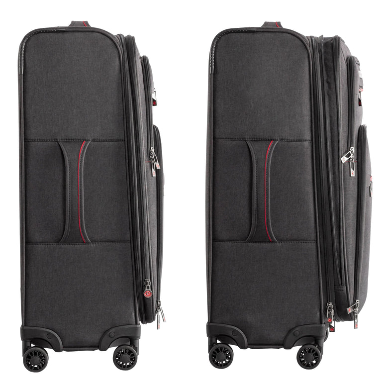Air Canada Luggage Grey Air Canada Indigo Lite Large Expandable Spinner Luggage
