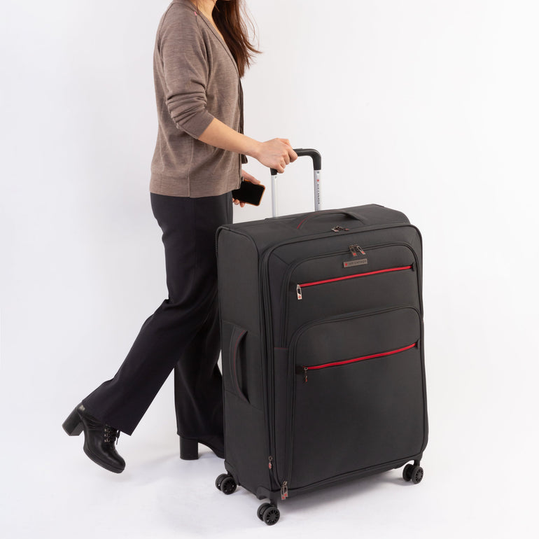 Air Canada Luggage Grey Air Canada Indigo Lite Large Expandable Spinner Luggage