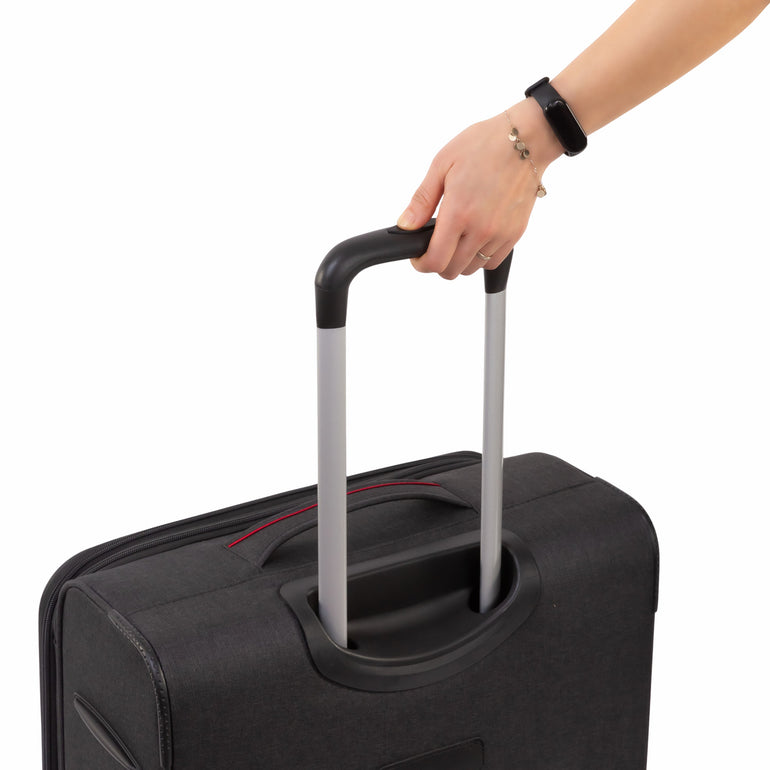 Air Canada Luggage Grey Air Canada Indigo Lite Medium Expandable Spinner Luggage