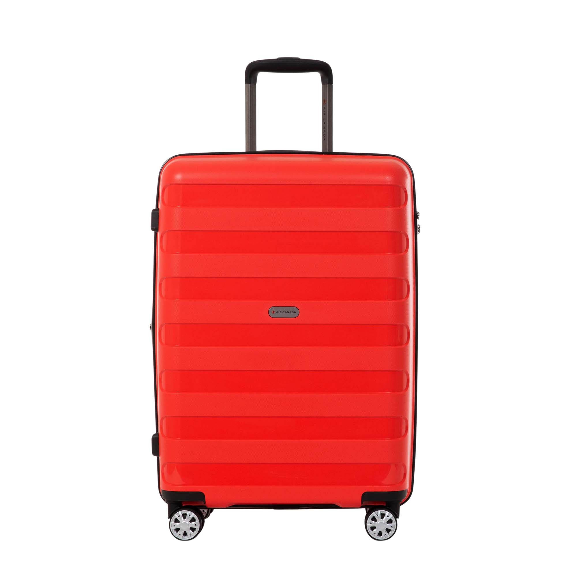 Air Canada Luggage Red Air Canada Eerie Hardside Medium Expandable Luggage