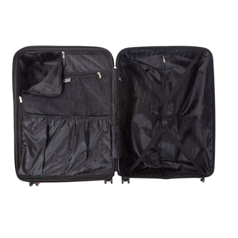 Air Canada Luggage Silver Air Canada Magnum Hardside Large Expandable Luggage