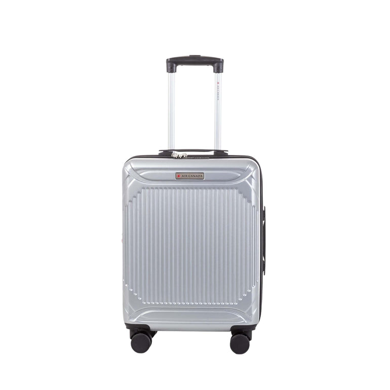 Air Canada Luggage Silver Air Canada Milan Carry-On Hardside Expandable Luggage