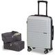 Air Canada Luggage Silver Air Canada Union Carry-On Luggage & Packing Cube Set