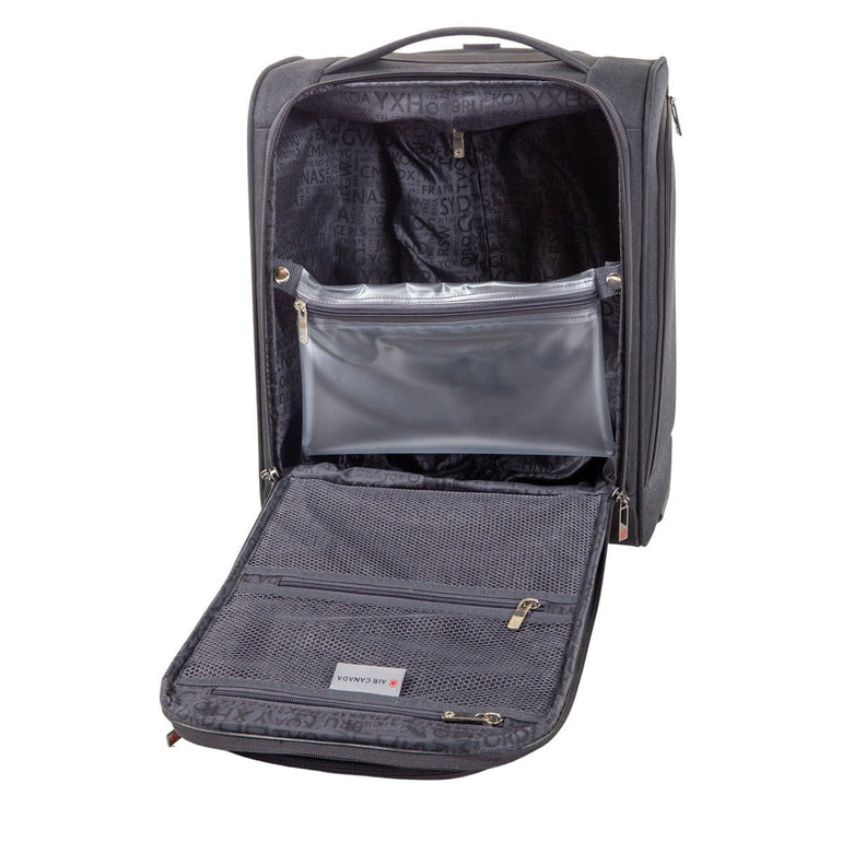 Air Canada Underseater Grey Air Canada Indigo Lite 16 Inch Underseater
