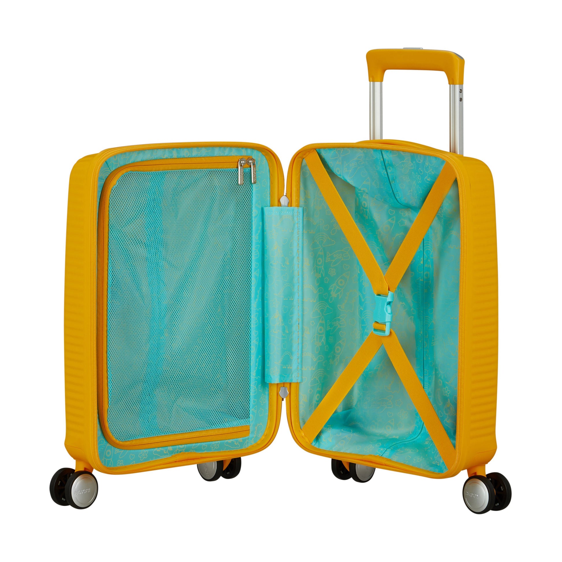 American Tourister Luggage American Tourister Little Curio Kids Spinner Carry-On Luggage