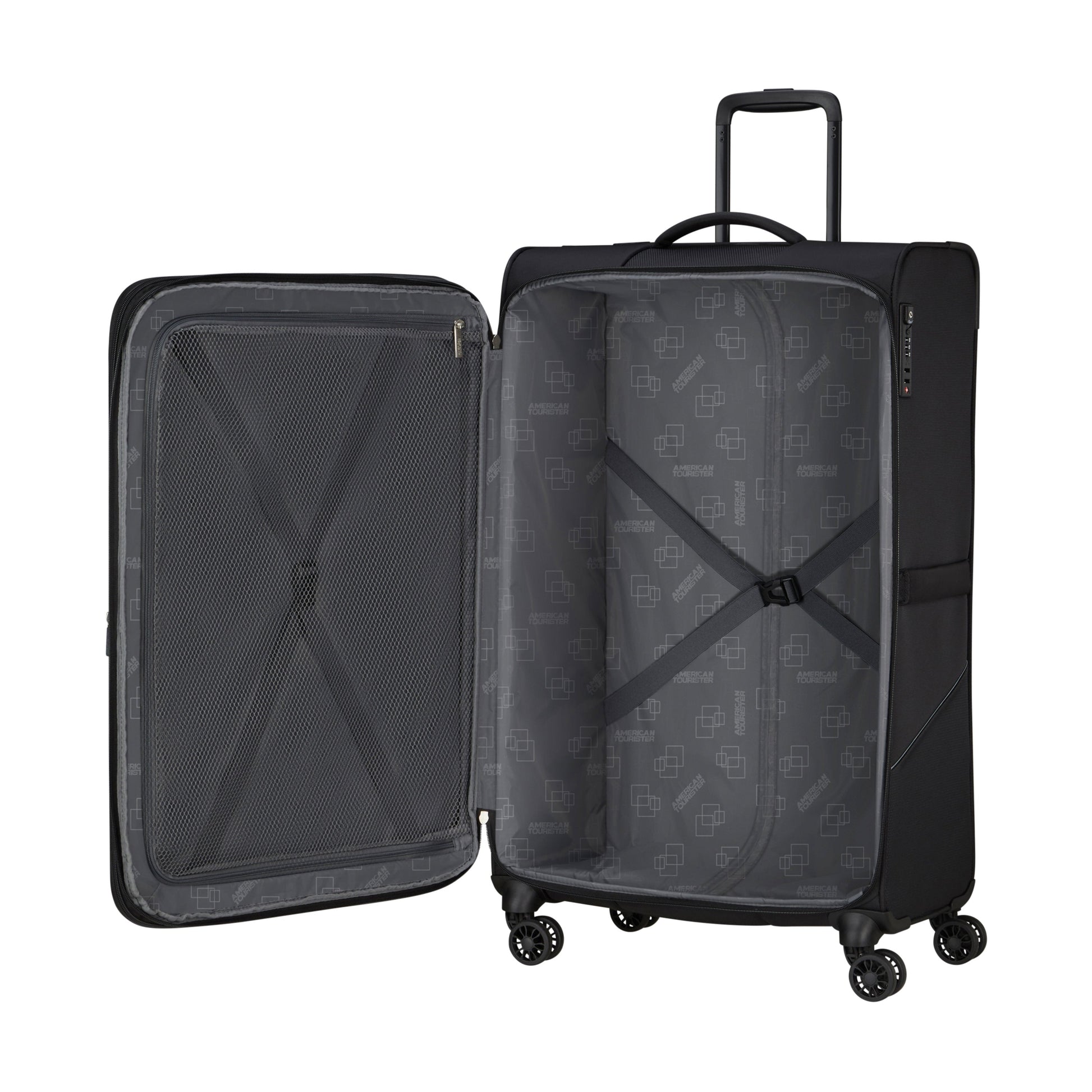 American Tourister Luggage American Tourister Summerride 2-Piece Expandable Spinner Luggage Set (Carry-On & Large)