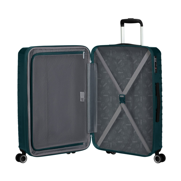American Tourister Luggage American Tourister Surftime Spinner Expandable Medium Luggage