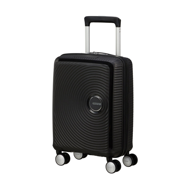 American Tourister Luggage Bass Black American Tourister Little Curio Kids Spinner Carry-On Luggage