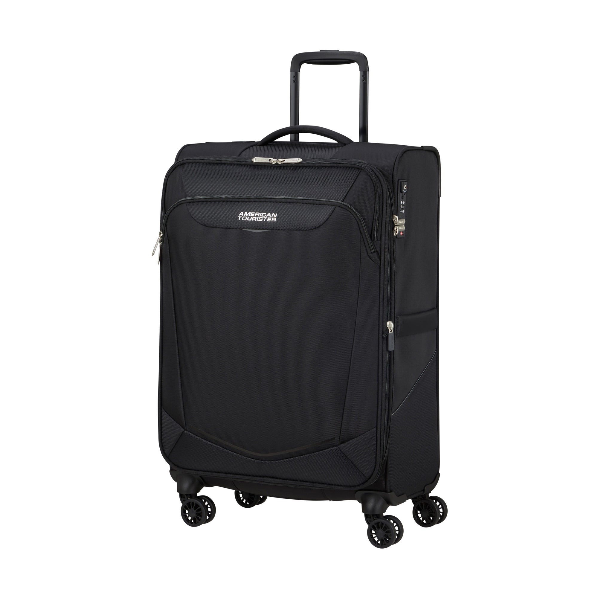 American Tourister Luggage Black American Tourister Summerride Expandable Spinner Medium Luggage