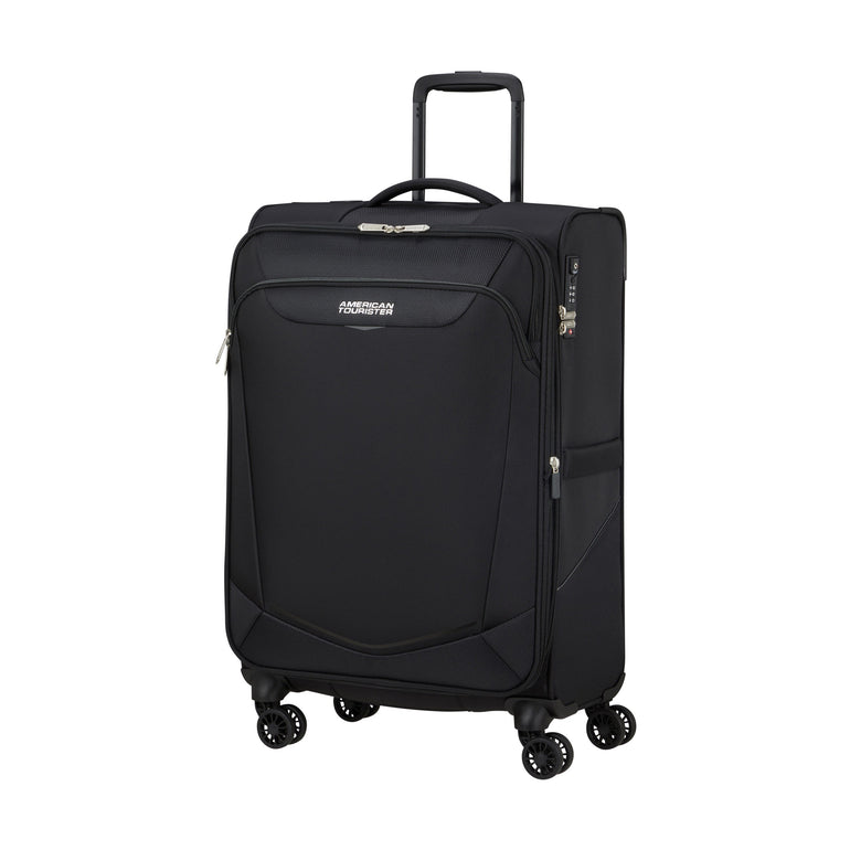 American Tourister Luggage Black American Tourister Summerride Expandable Spinner Medium Luggage