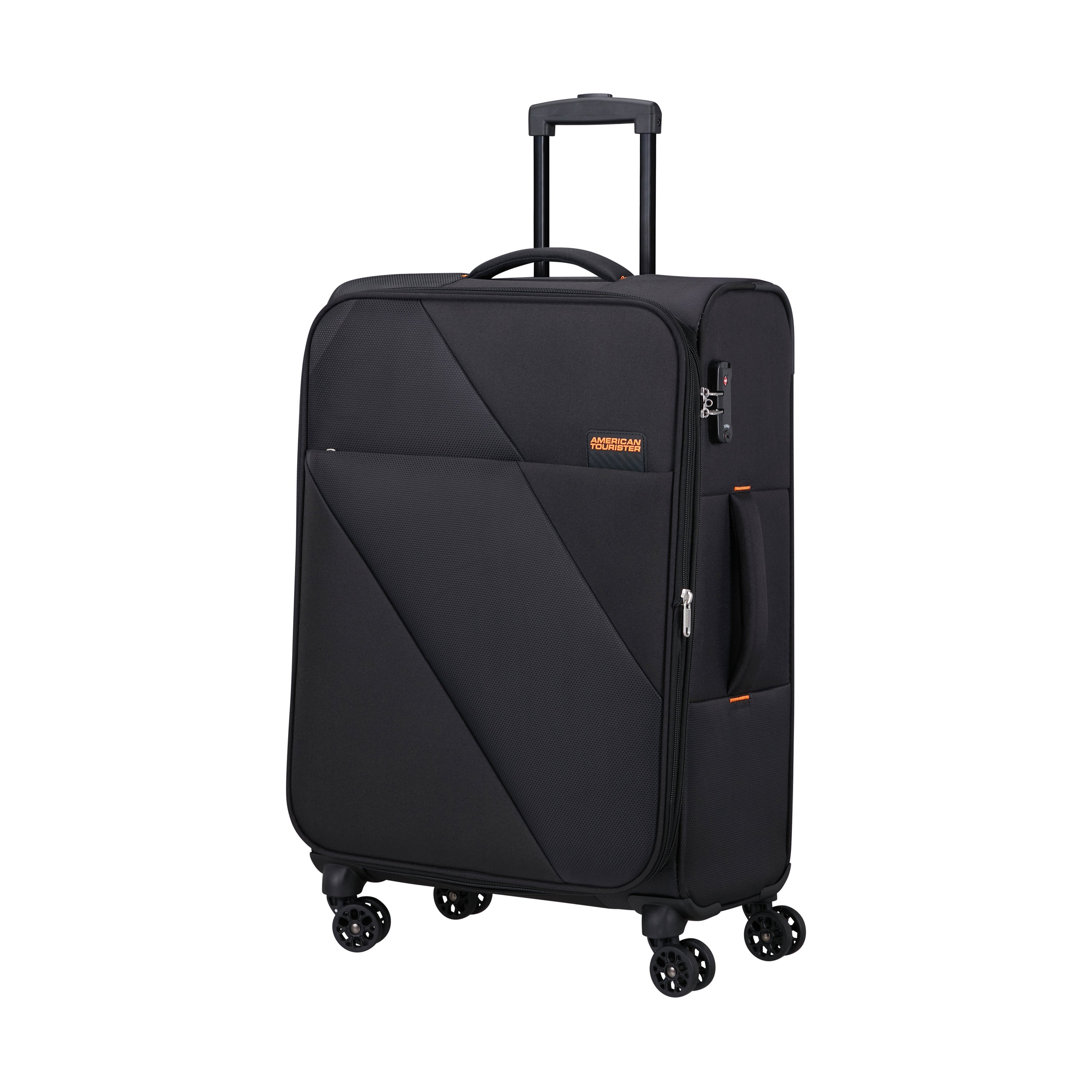 American Tourister Luggage Black American Tourister Sun Break Expandable Spinner Medium Luggage