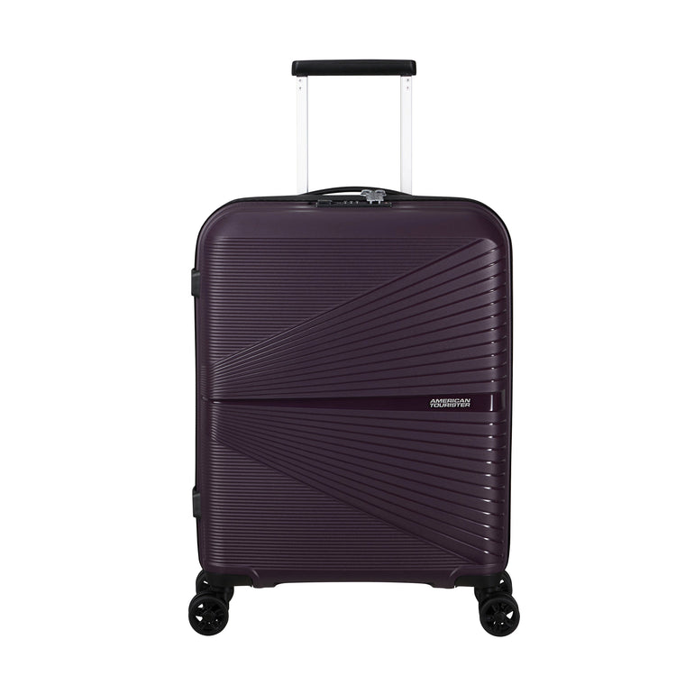 American Tourister Luggage Limited Edition: Dark Plum American Tourister Airconic Spinner Carry-On Luggage