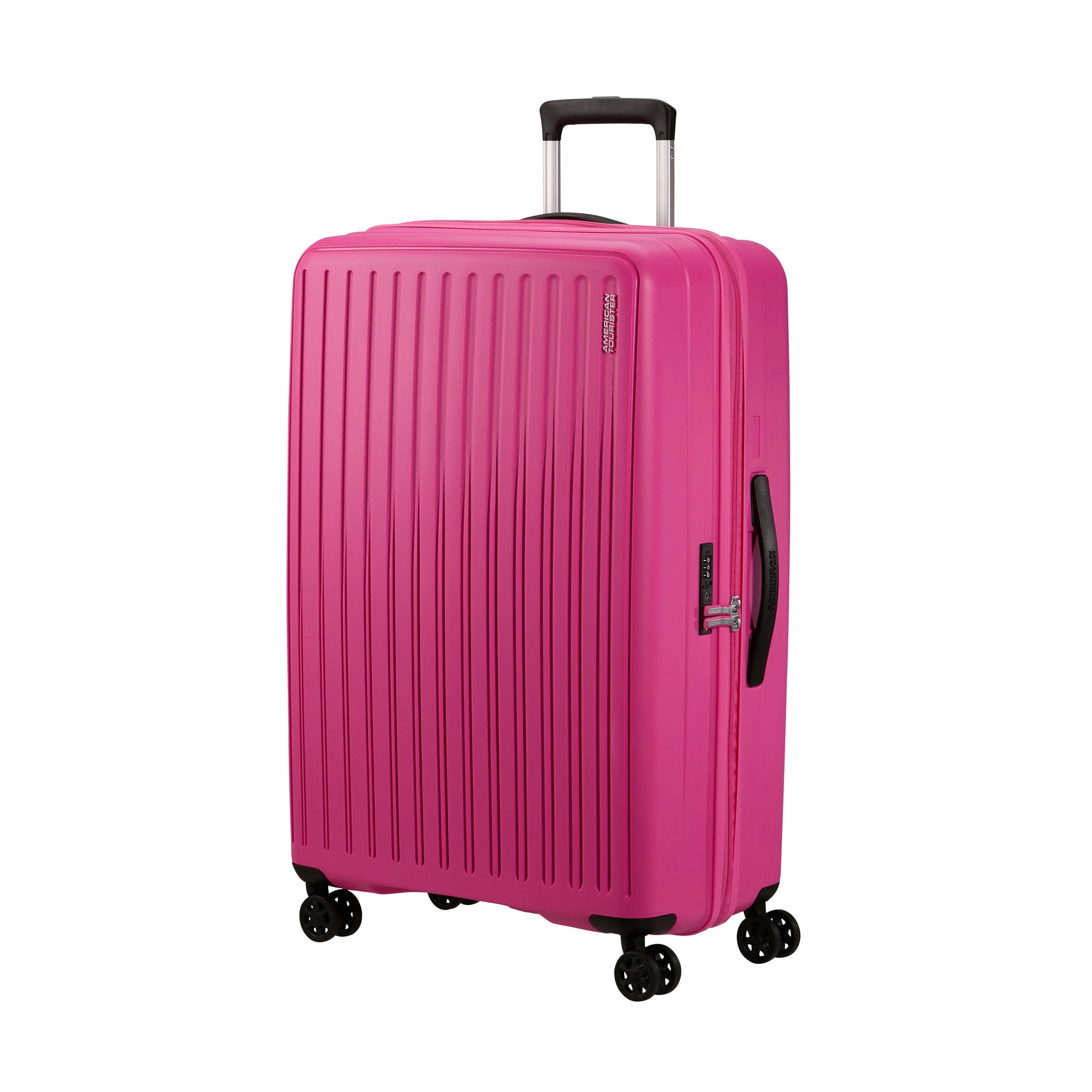 American Tourister Luggage Limited Edition: Hawaiian Pink American Tourister Rejoy Spinner Expandable Large Luggage