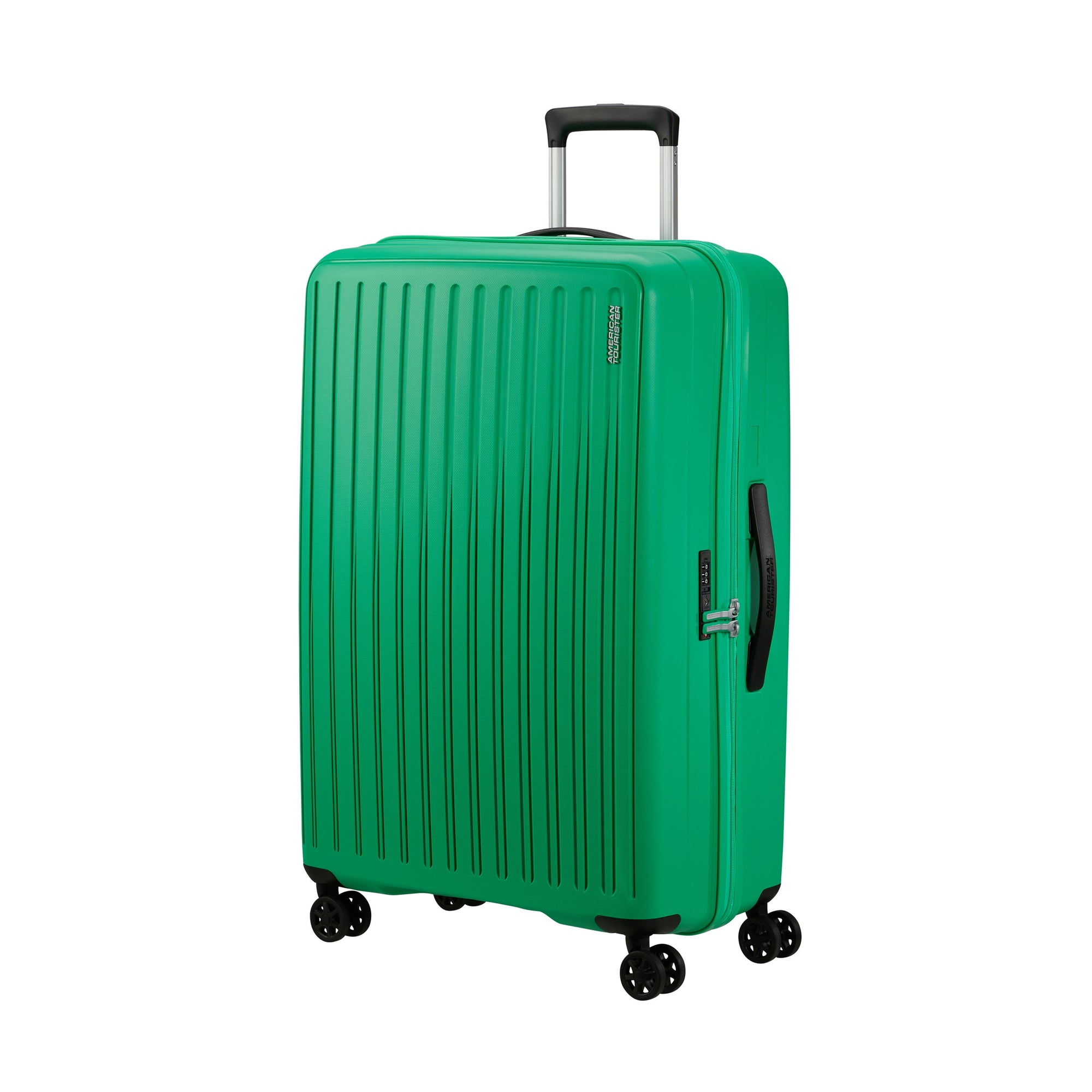 American Tourister Luggage Limited Edition: Jade Green American Tourister Rejoy Spinner Expandable Large Luggage