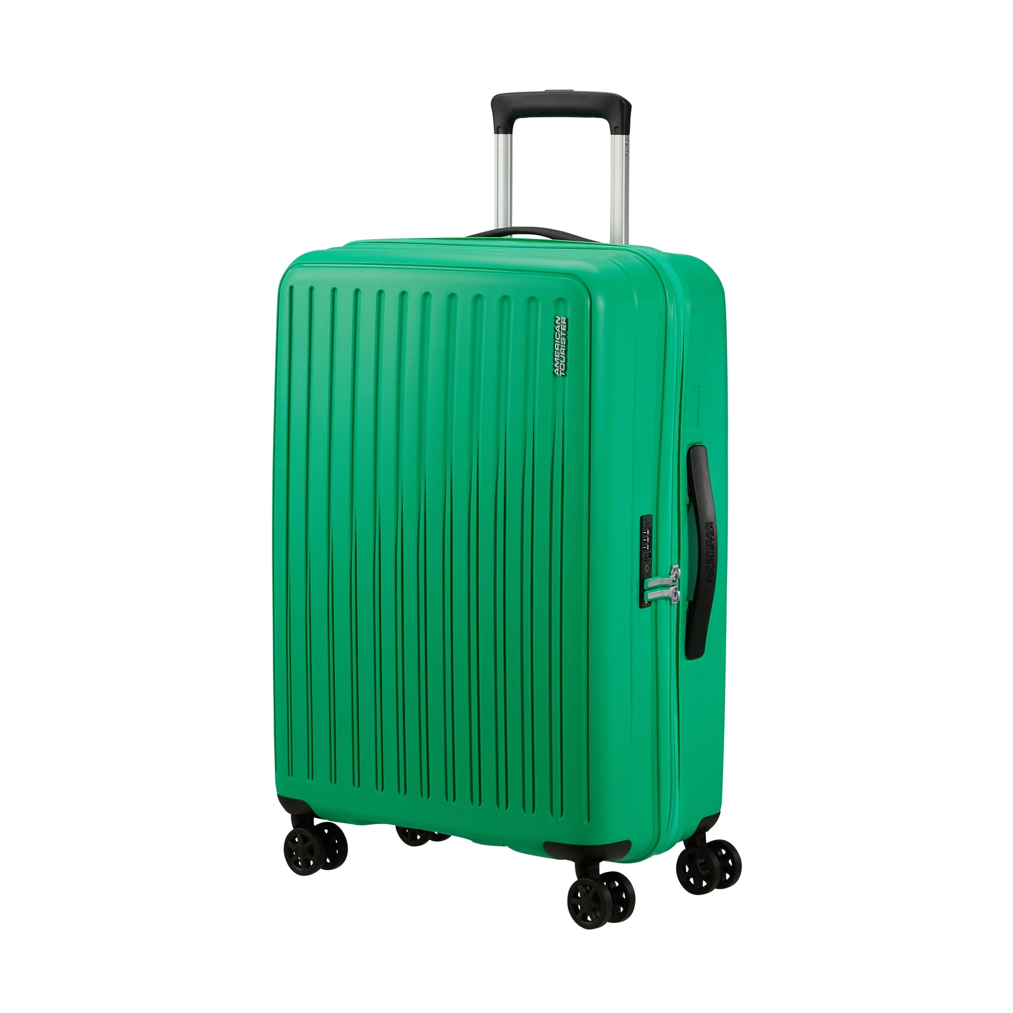 American Tourister Luggage Limited Edition: Jade Green American Tourister Rejoy Spinner Expandable Medium Luggage